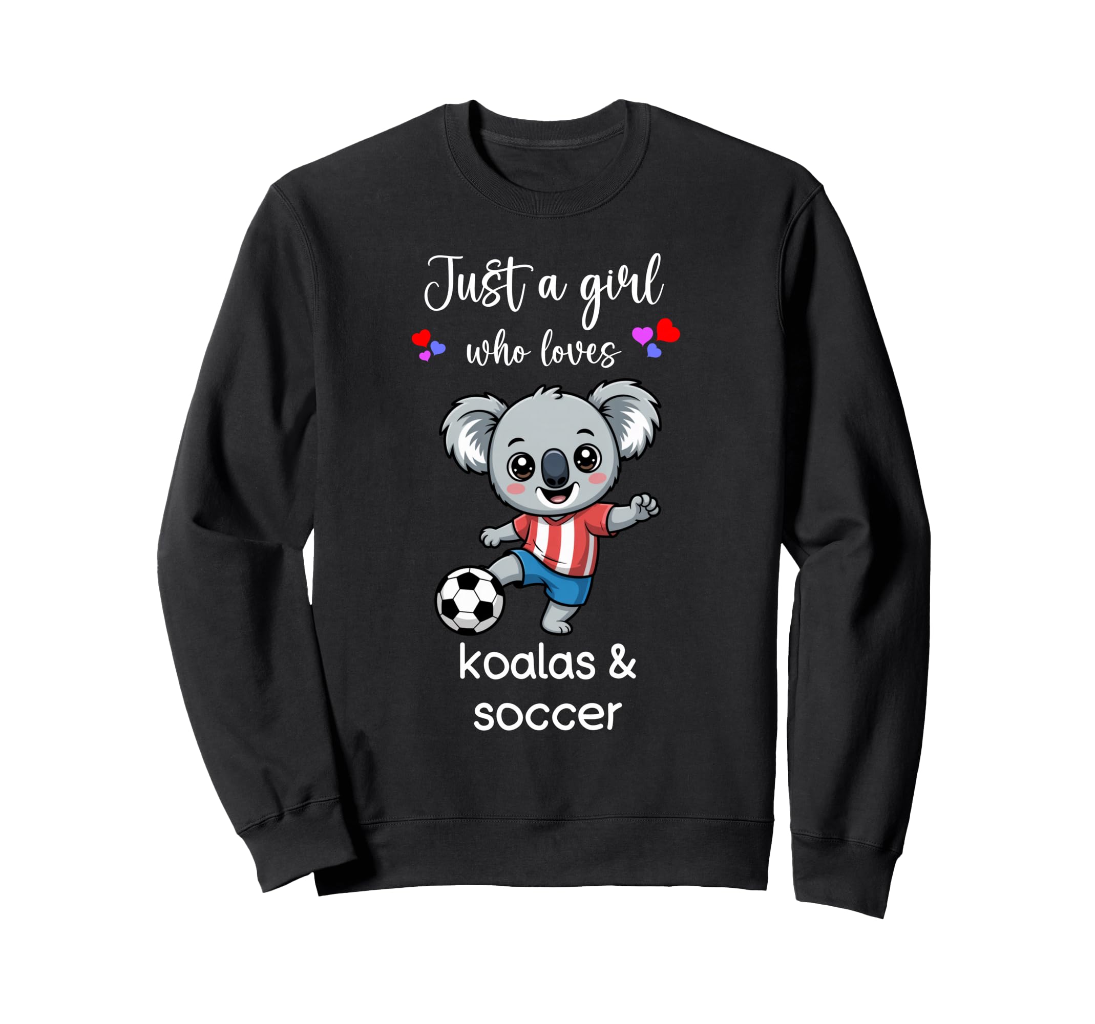 Koala Bear Soccer Koala Bear Soccer Sweatshirt - Unique Graphic Men Women