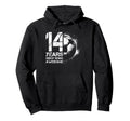 14Th Birthday Soccer Player Football 14 Hoodie - Novelty Apparel Unisex