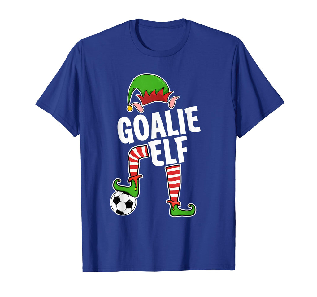 Soccer Elf Goalie Soccer Player T-Shirt - Casual Everyday Wear for Adults
