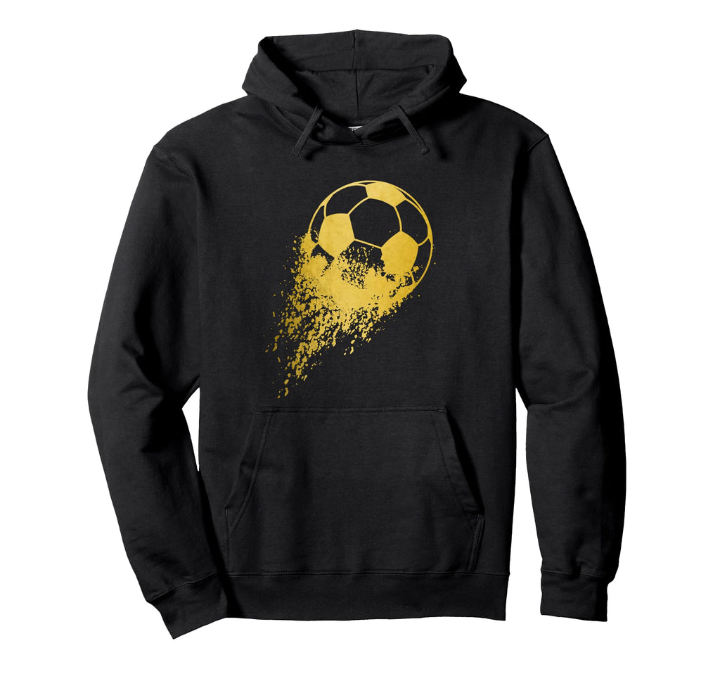 Soccer Player Sports Soccer Ball Hoodie - Streetwear Style for Adults