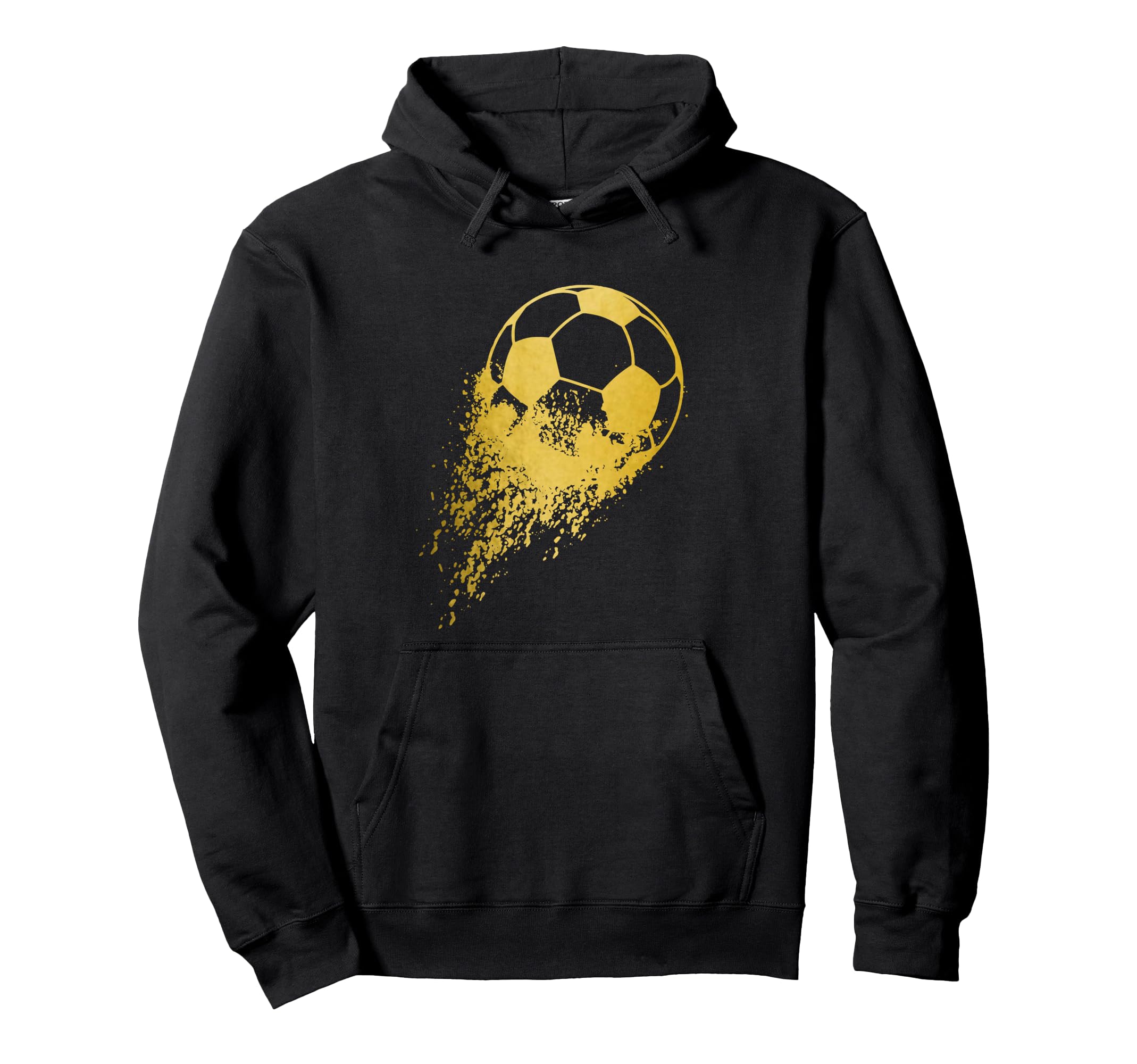 Soccer Player Sports Soccer Ball Hoodie - Streetwear Style for Adults