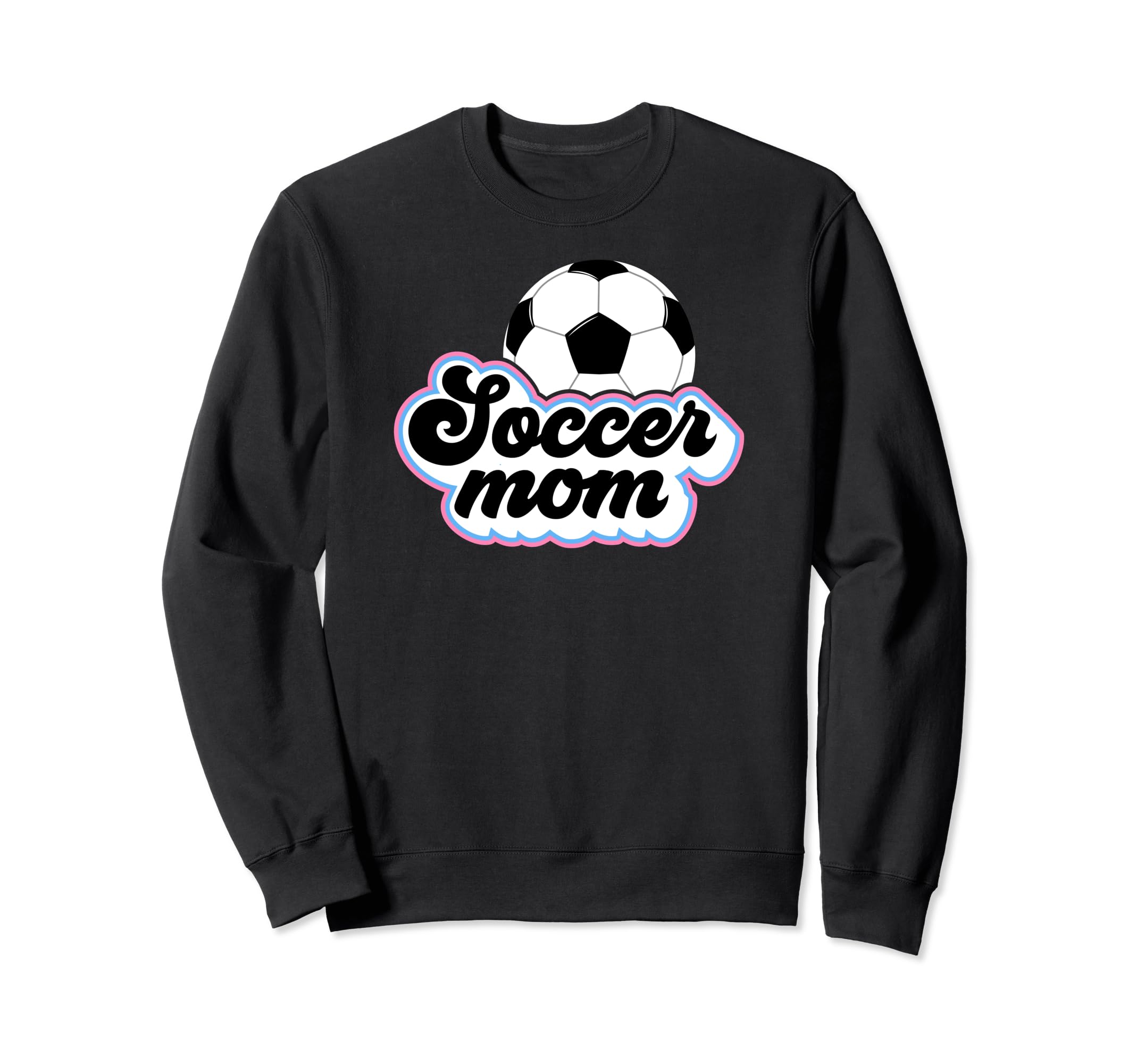 Soccer Mom Soccer Player Mother Sweatshirt - Trendy Graphic for Adults