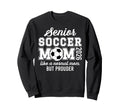 Soccer Senior Mom 2026 Soccer Sweatshirt - Novelty Apparel for Adults