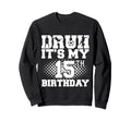 Bruh Its My 15Th Birthday Soccer Sweatshirt - Custom Art Print for Adults