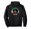 Black Soccer Mom Gifr Soccer Lover Hoodie - Unique Graphic for Adults
