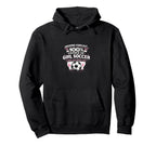 Weekend Forecast 100 Chance Soccer Hoodie - Custom Art Print Unisex