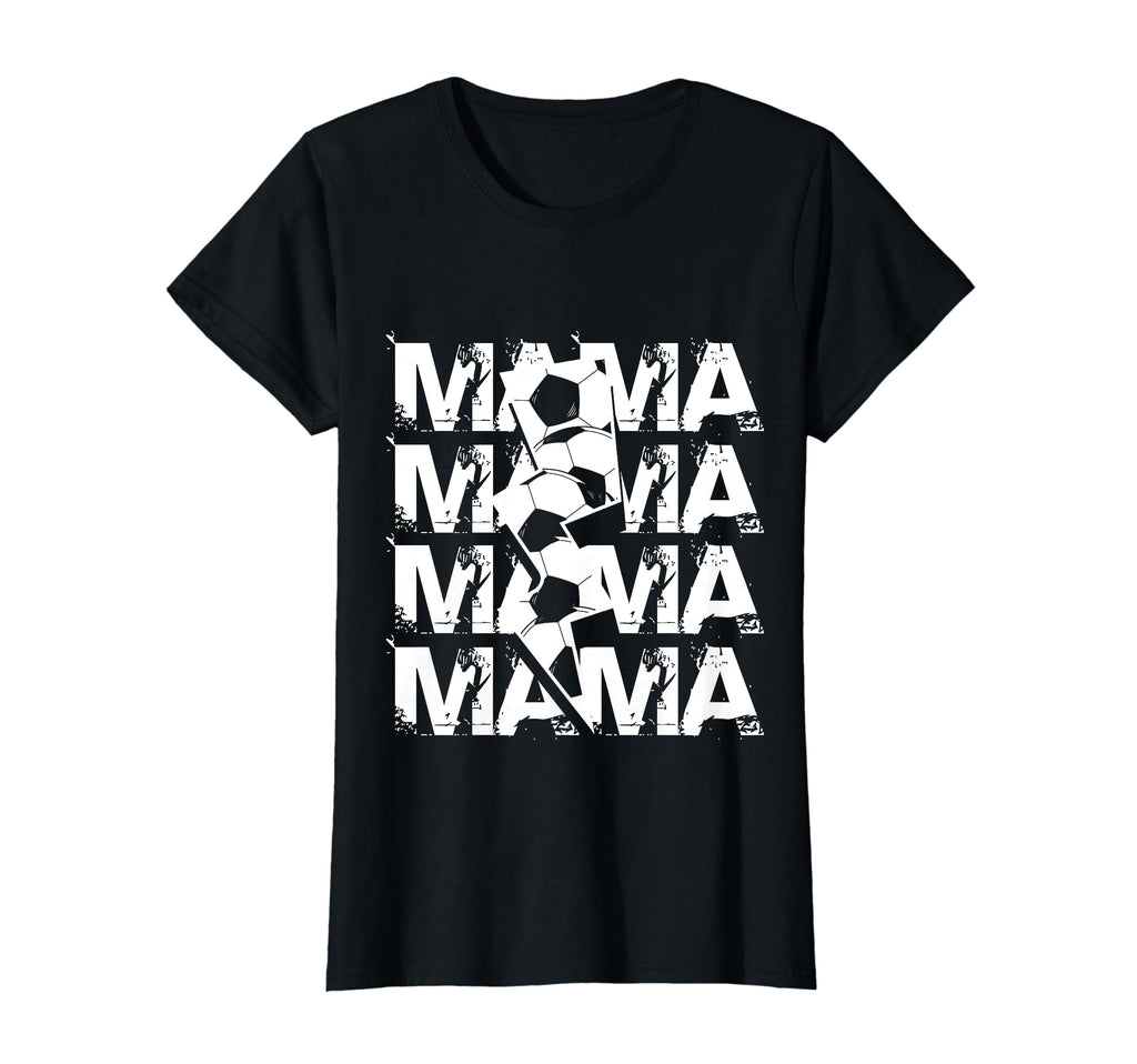 Soccer Mama Mothers Day Sport Support T-Shirt - Custom Art Print Men Women