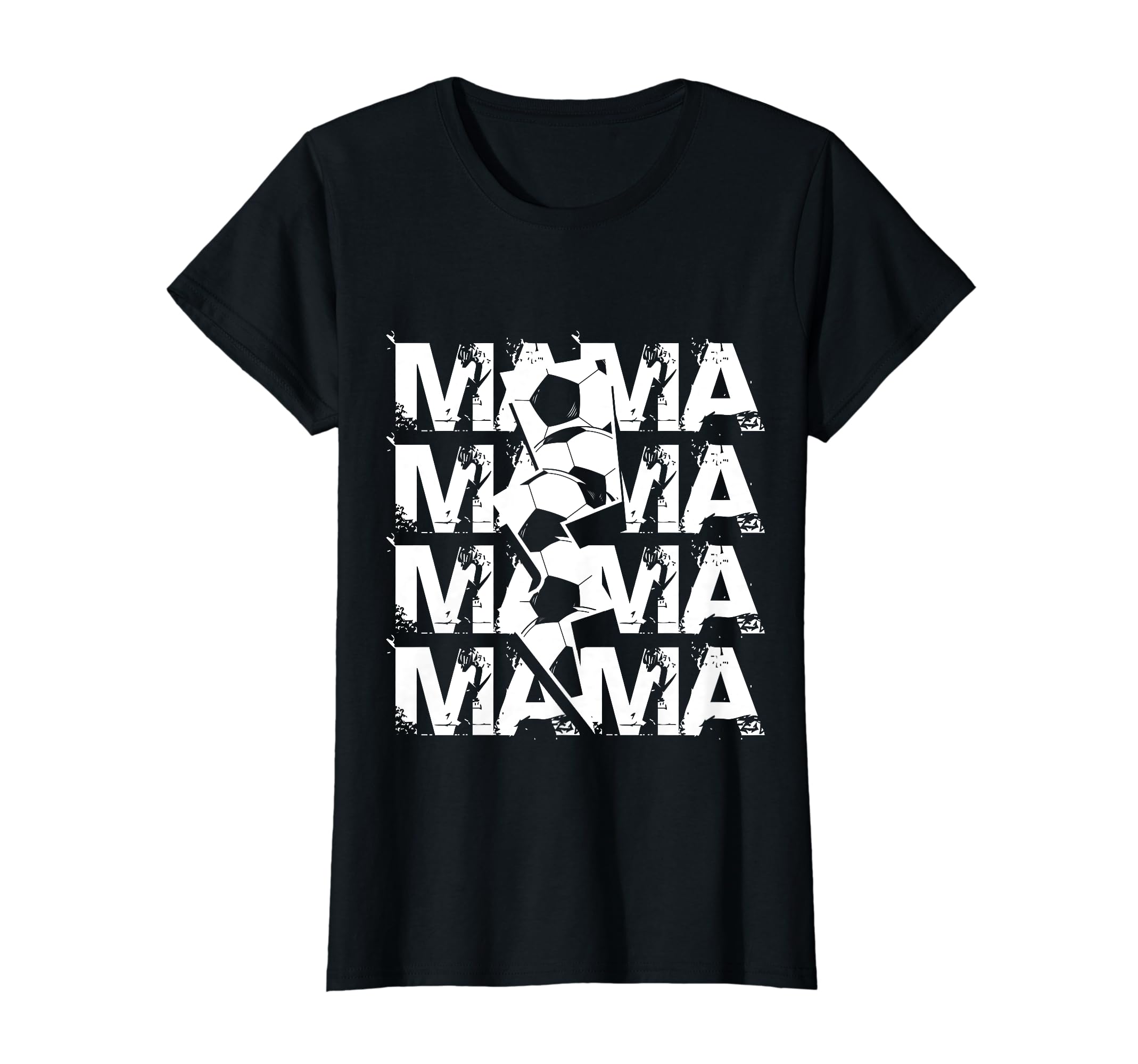 Soccer Mama Mothers Day Sport Support T-Shirt - Custom Art Print Men Women