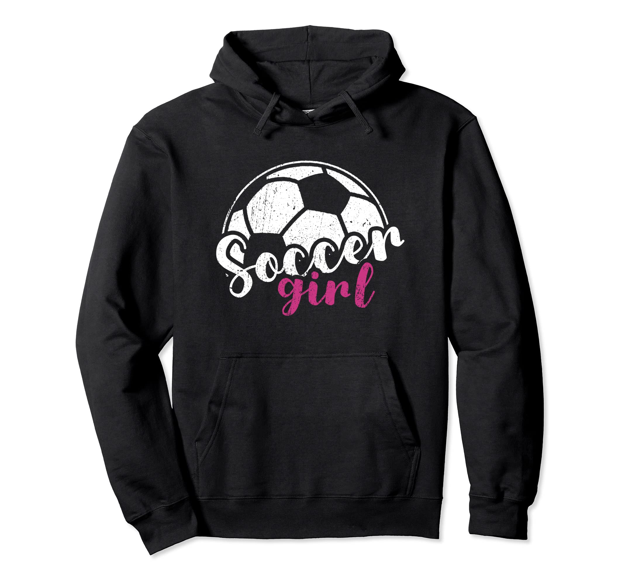 Womens Soccer Player Soccer Soccer Hoodie - Fun Novelty Design for Adults