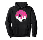 Funny Soccer Ball Ice Cream Drip Hoodie - Aesthetic Graphic Unisex