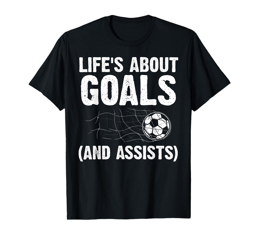 Soccer Art Soccer Lovers Soccer Player T-Shirt - Novelty Apparel for Adults