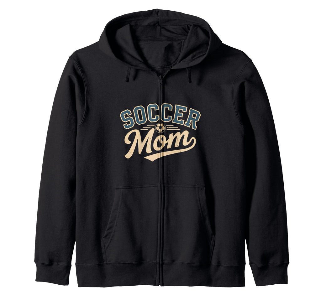 Funny Soccer Mom Mothers Day Sweatshirt - Fun Novelty Design for Adults