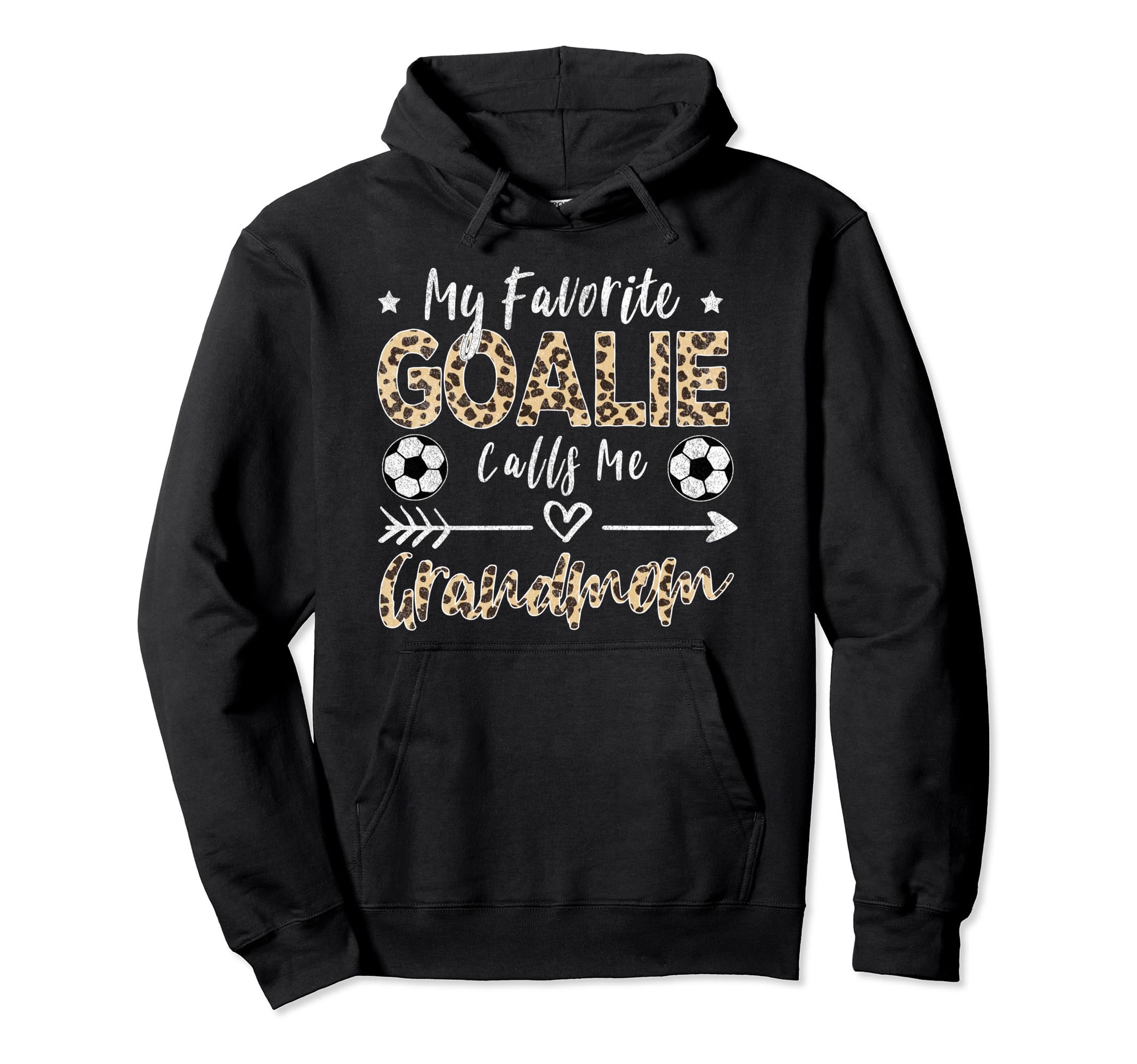 My Favorite Goalie Calls Me Grandmom Hoodie - Minimalist Print Men Women