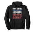 Dont Let Pretty Face Fool You Soccer Hoodie - Fun Novelty Design Unisex