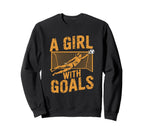 Soccer Lover Coach Goal Keeper Sweatshirt - Trendy Graphic for Adults