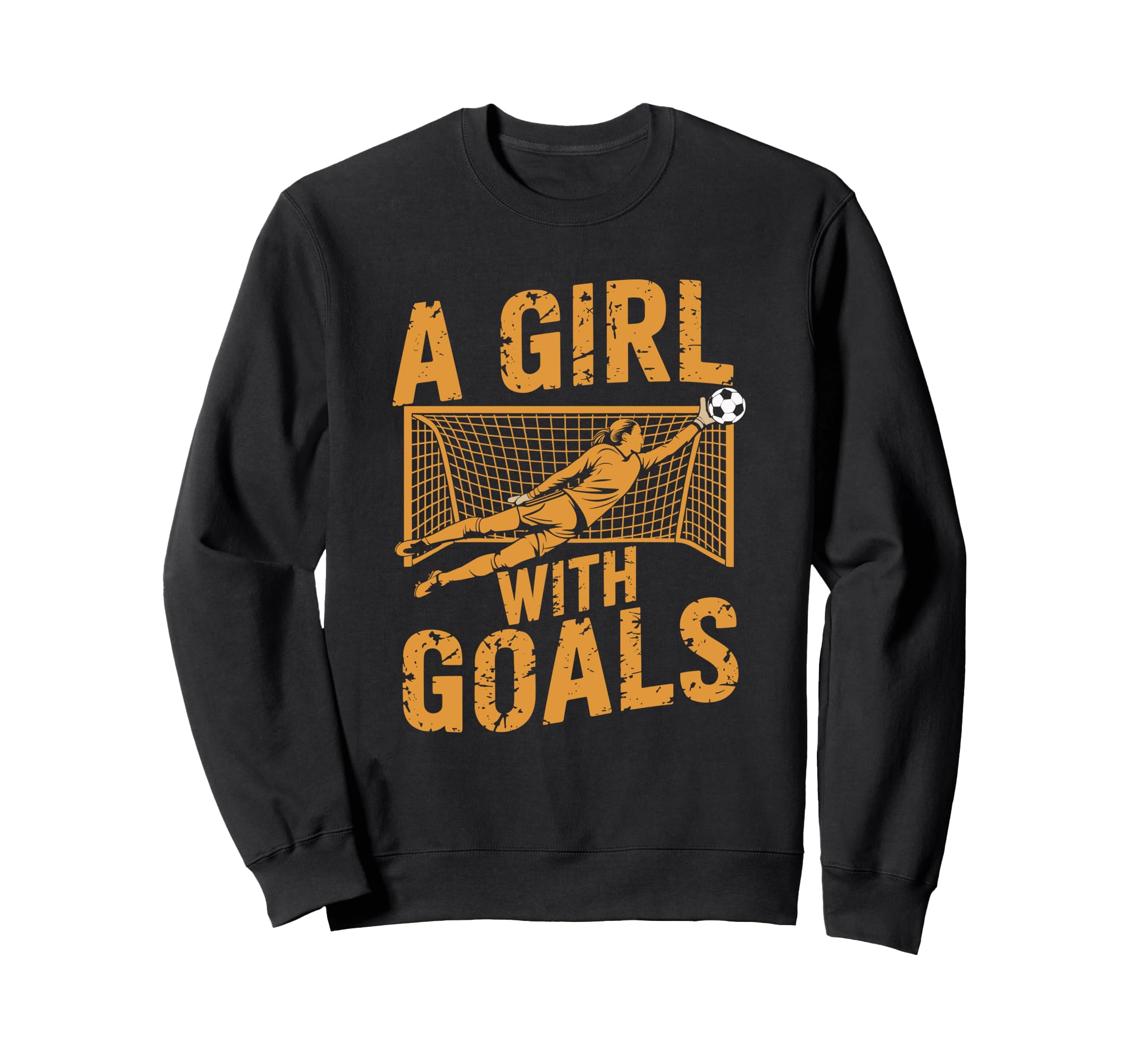 Soccer Lover Coach Goal Keeper Sweatshirt - Trendy Graphic for Adults
