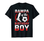 Bampa Birthday Soccer Player Bday T-Shirt - Aesthetic Graphic Men Women