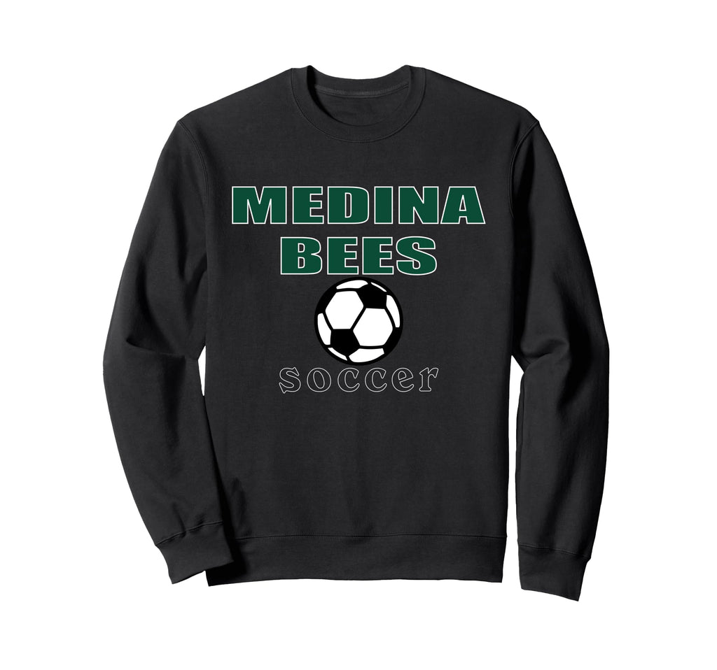 Medina Bees Soccer Hometown Sweatshirt - Casual Everyday Wear Unisex