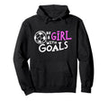 Be Goals Soccer Motivational Soccer Hoodie - Novelty Apparel Men Women