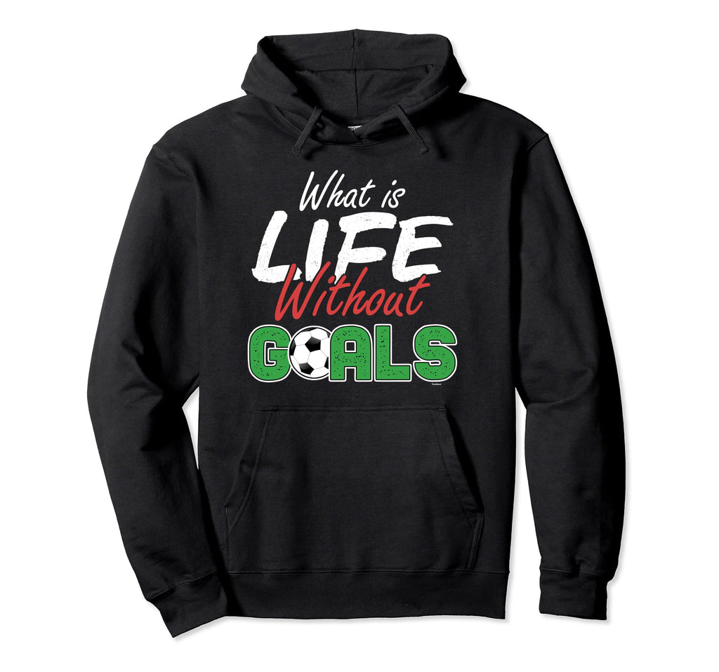 Football Soccer Player Sports Goals Hoodie - Aesthetic Graphic Men Women