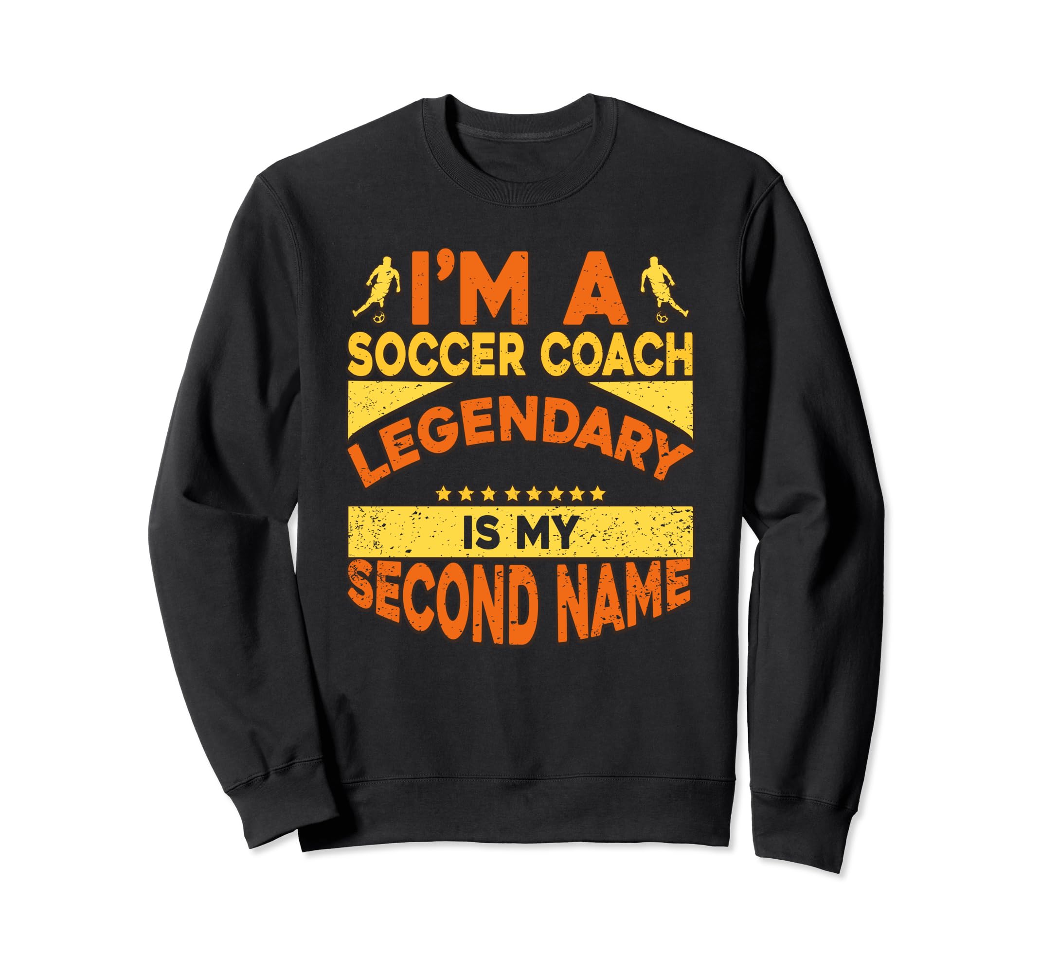 Soccer Coaching Training Trainer Sweatshirt - Novelty Apparel for Adults