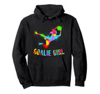 Soccer Goalie Soccer Goalkeeper Female Hoodie - Unique Graphic for Adults