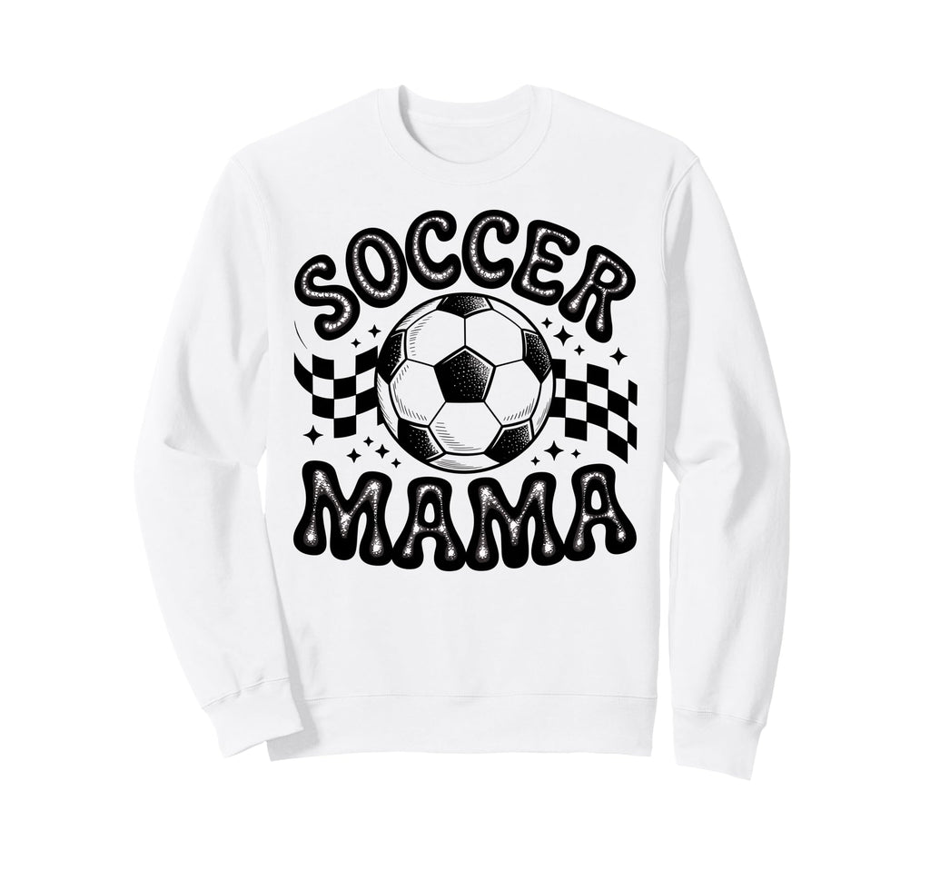Soccer Mama Football Soccer Sweatshirt - Custom Art Print for Adults
