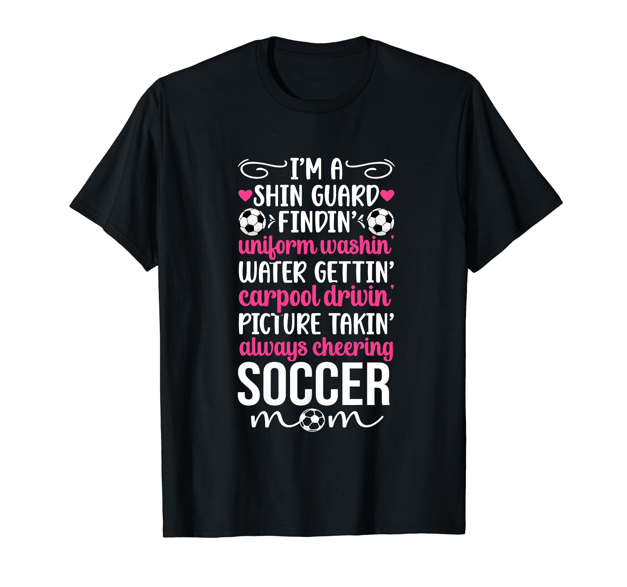Im Soccer Mom Soccer Player Mother T-Shirt - Fun Novelty Design Unisex