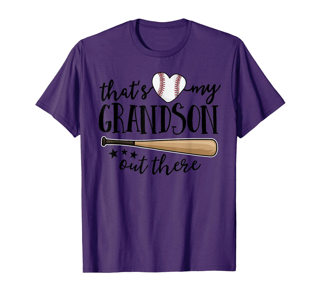 Thats My Grandson Out There Gift T-Shirt - Aesthetic Graphic Men Women