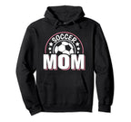 Soccer Mom Soccer Player Son Daughter Funny Hoodie - Trendy Graphic Unisex