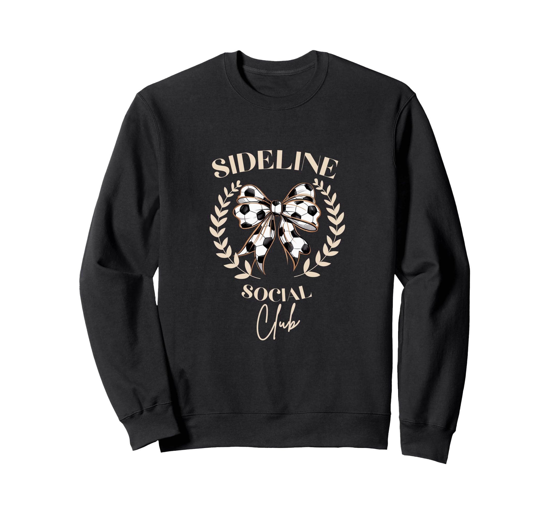 Sideline Social Club Coquette Sweatshirt - Fun Novelty Design Unisex