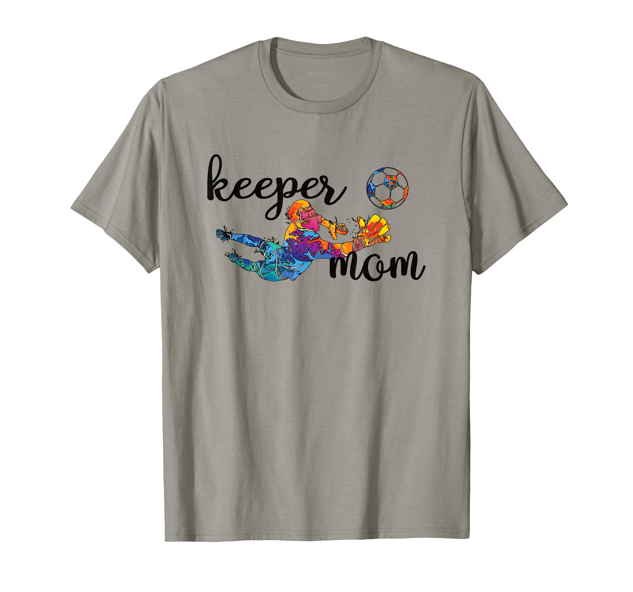 Proud Soccer Goalkeeper Mom Soccer T-Shirt - Graphic Print Men Women