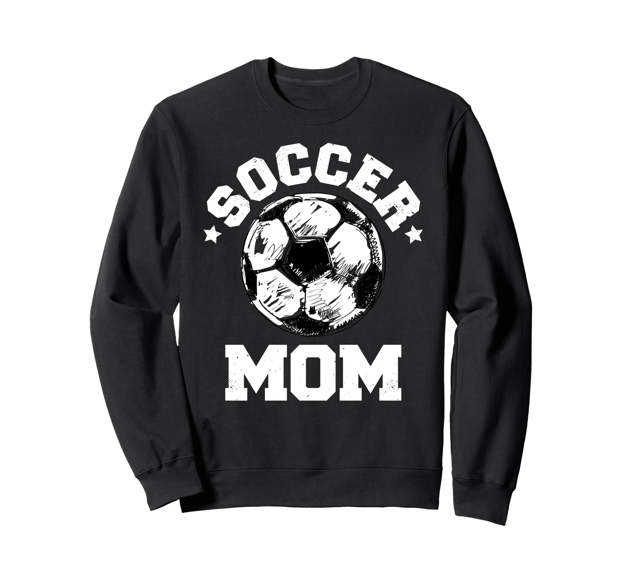 Soccer Mom Funny Soccer Ball Sweatshirt - Novelty Apparel Men Women