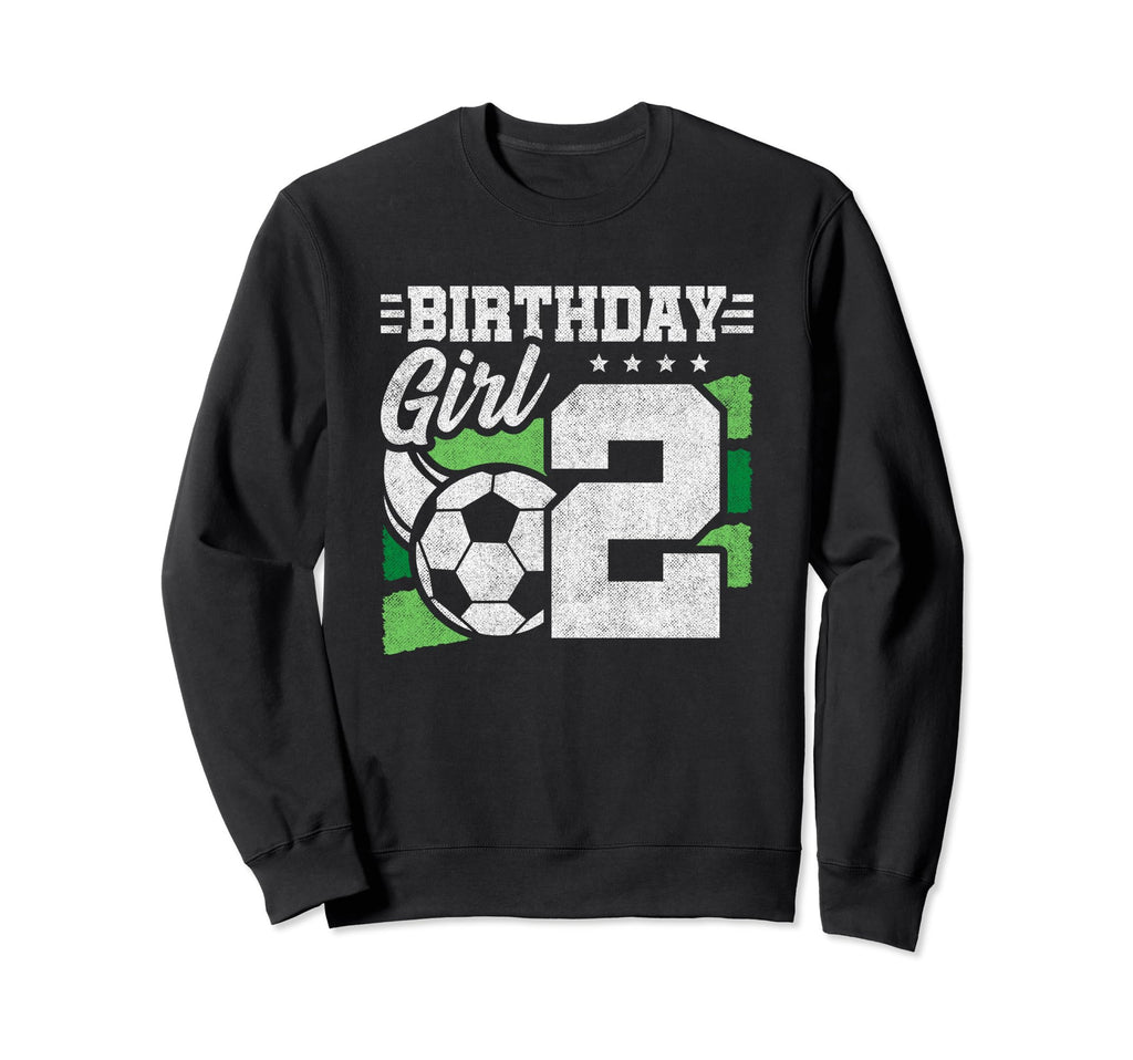 2Nd Birthday Soccer Party 2 Year Old Sweatshirt - Unique Graphic Unisex