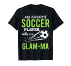 Soccer Gilam Ma My Favorite Player T-Shirt - Trendy Graphic Men Women