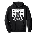 Ice Hockey Keeper Mom Ice Hockey Hoodie - Aesthetic Graphic Men Women