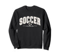 Soccer Mom Mama Mom Life Trendy Sweatshirt - Aesthetic Graphic for Adults
