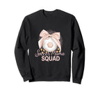 Soccer Mama Squad Coquette Sweatshirt - Aesthetic Graphic Men Women