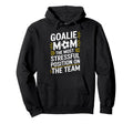 Most Stressful Position Team Goalkeeper Hoodie - Fun Novelty Design Unisex