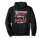 Soccer Team Outfit Players Fans Womens Hoodie - Graphic Print Men Women