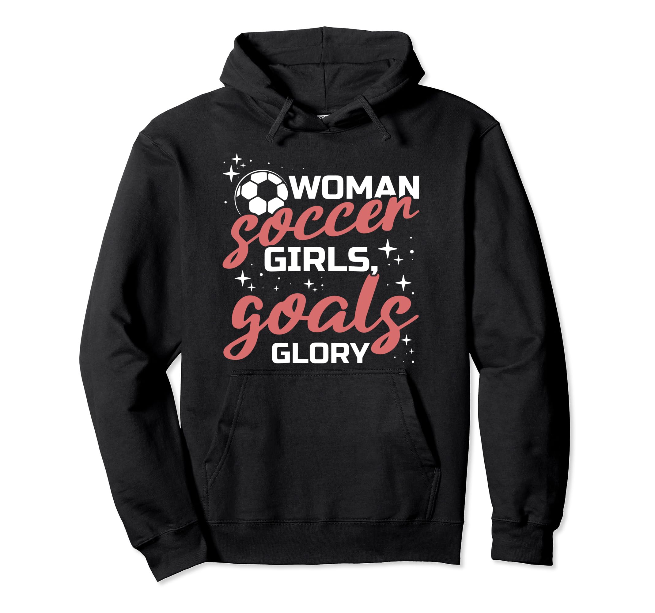 Soccer Team Outfit Players Fans Womens Hoodie - Graphic Print Men Women