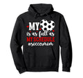 My Heart Soccer Mom Soccer Player Mama Hoodie - Unique Graphic Men Women