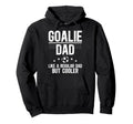 Soccer Goalie Dad Definition Dad Soccer Hoodie - Unique Graphic Men Women