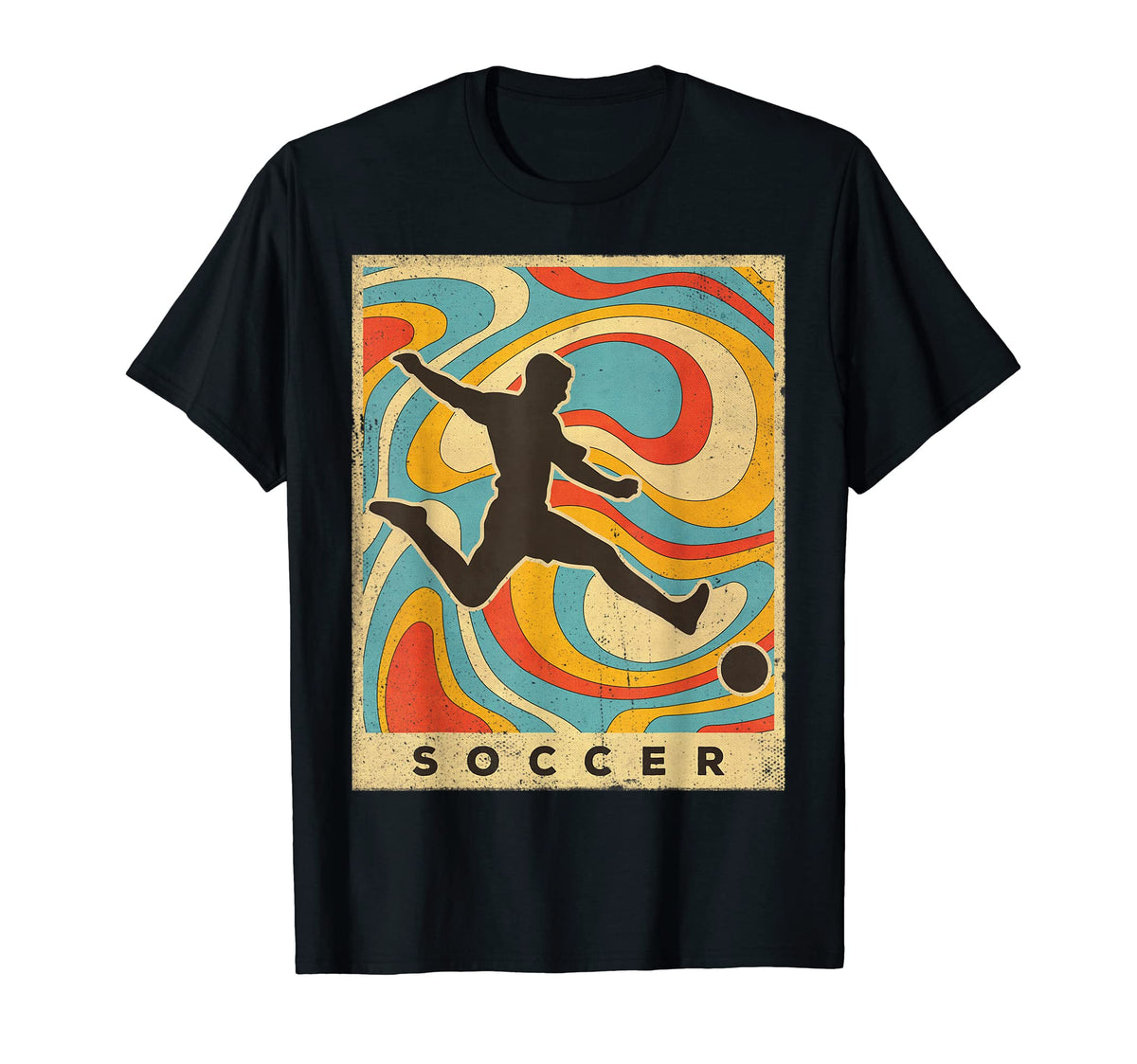 Soccer Sport Gift T-Shirt - Custom Art Print for Adults