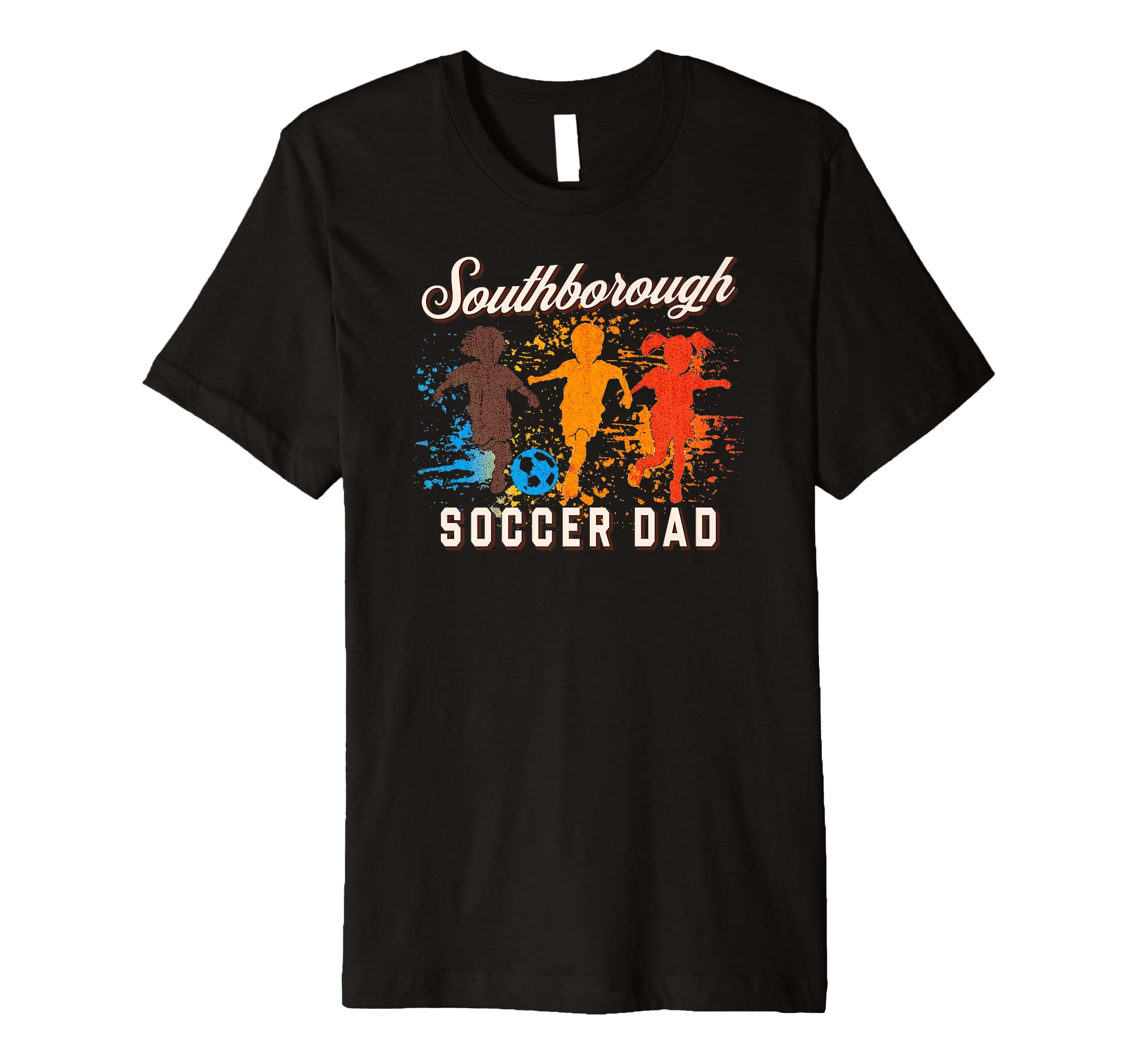 Mens Southborough Soccer Dad T-Shirt - Fun Novelty Design for Adults