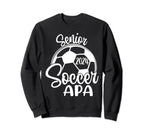 Senior Soccer Apa 2024 Class 2024 Sweatshirt - Graphic Print for Adults