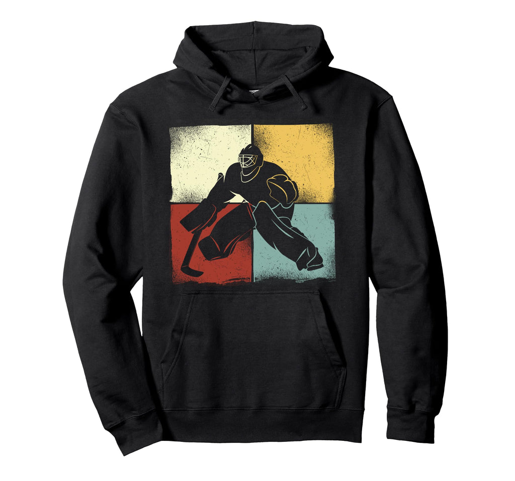 Ice Hockey Goalie Goalkeeper Hoodie - Unique Graphic Unisex