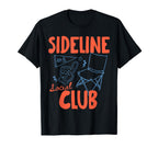 Sideline Social Club Baseball Soccer T-Shirt - Graphic Print Men Women