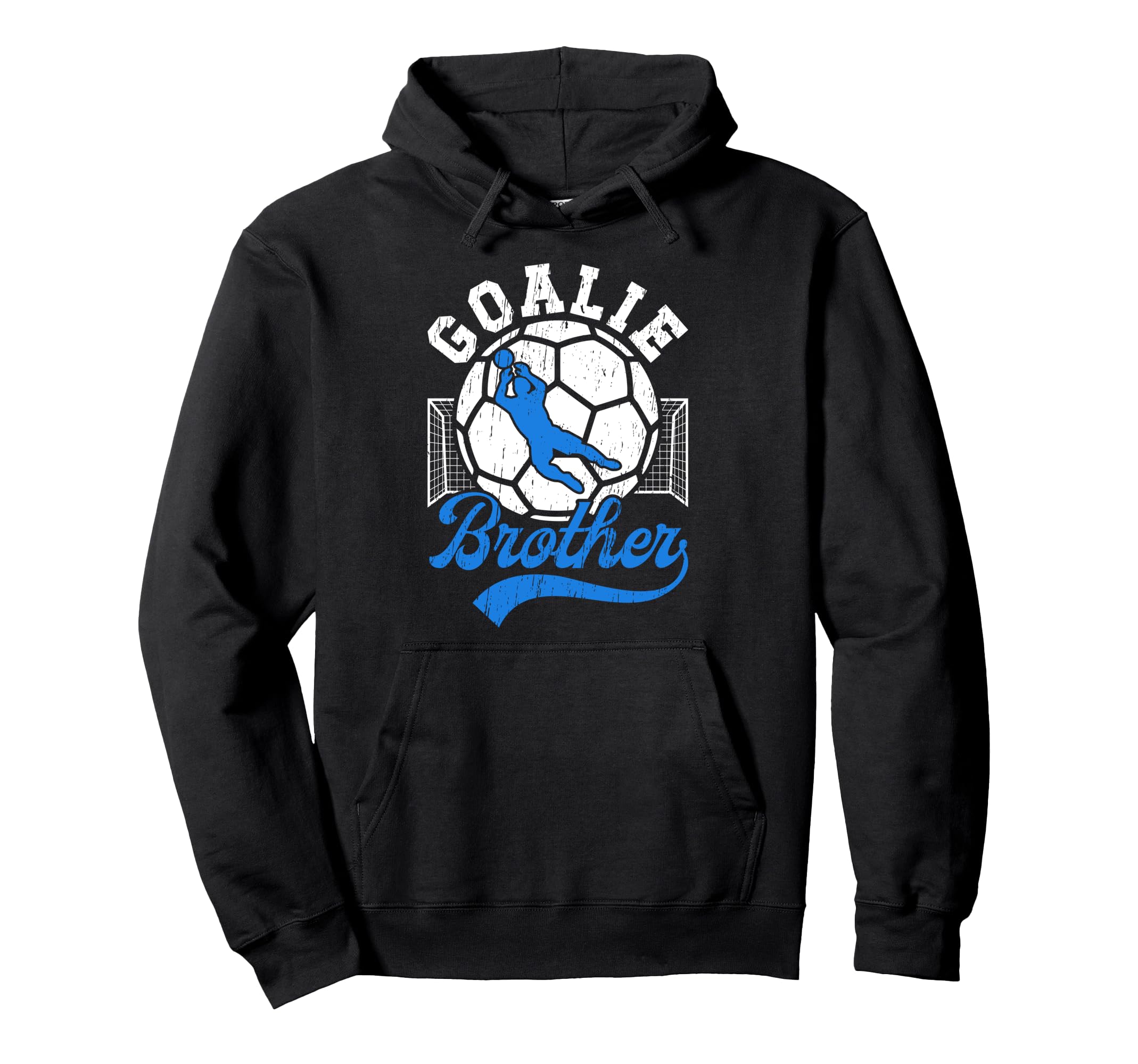 Soccer Goalie Brother Soccer Keeper Bro Hoodie - Unique Graphic for Adults