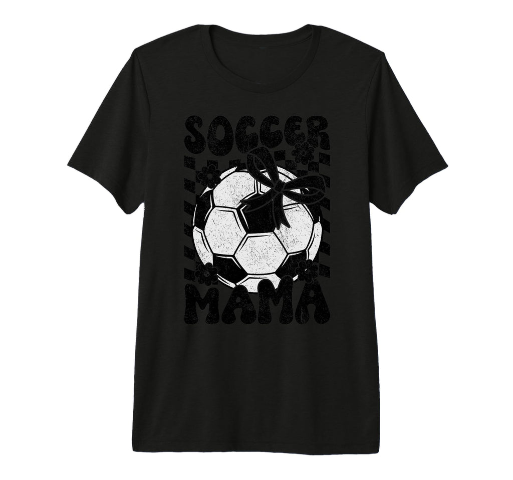 Soccer Mama Mother Mom Mommy Play T-Shirt - Custom Art Print Men Women